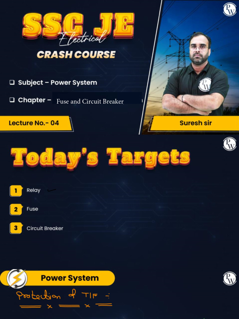 Power System 04 - Class Notes | PDF