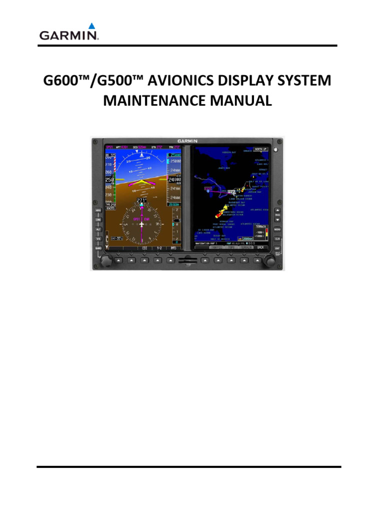 G500 Maintenance Manual | PDF | Aviation