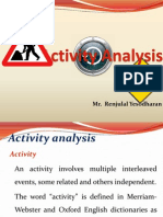 Activity Analysis