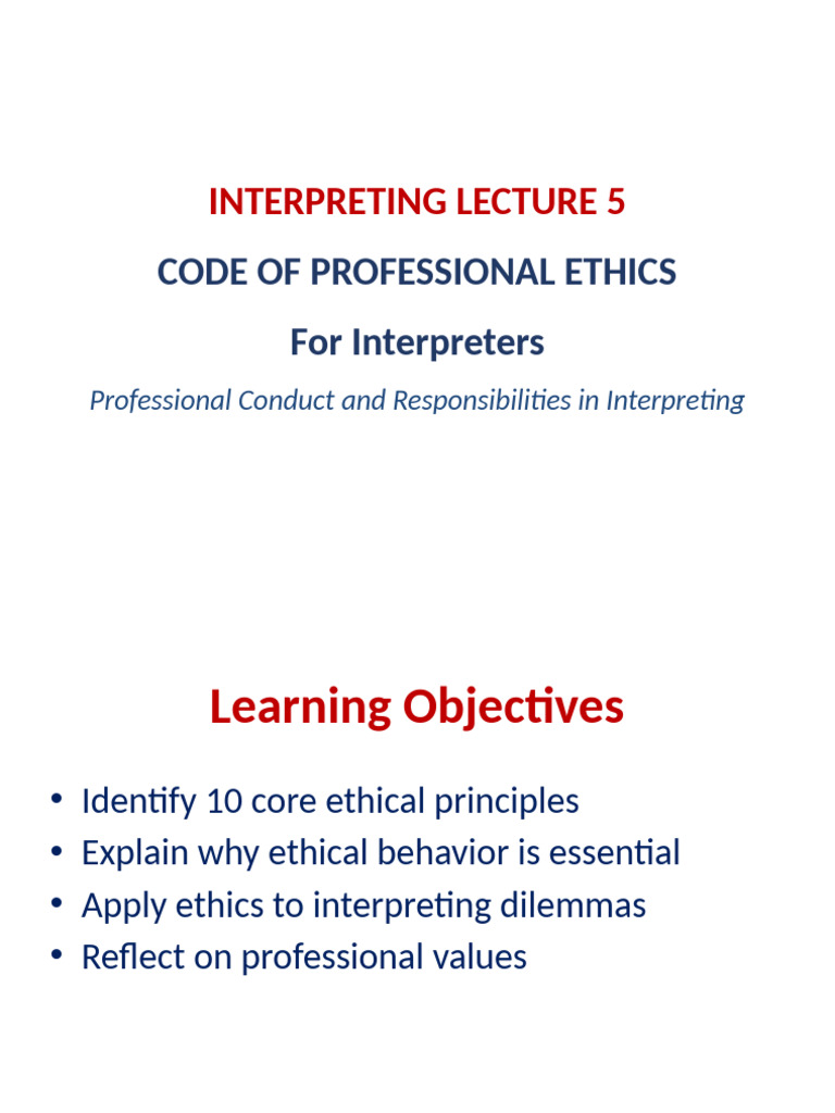 Interpreting Ethics: Core Principles Explained | PDF | Confidentiality ...