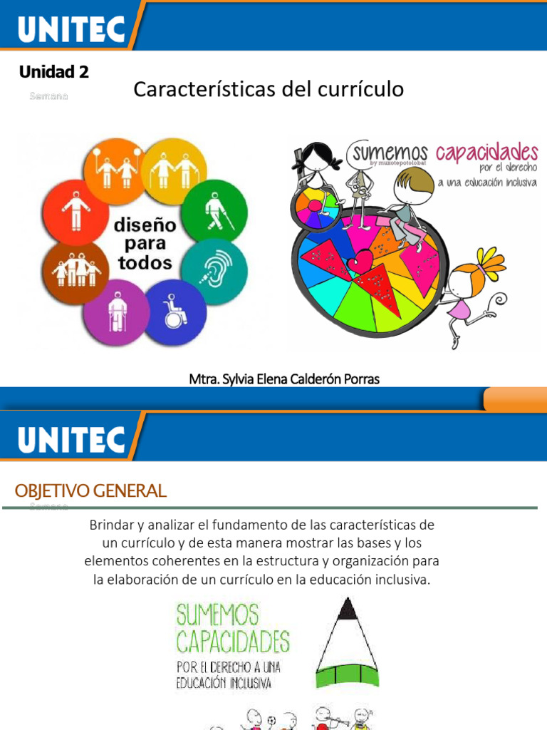 Características del Currículo Inclusivo | PDF | Plan de estudios ...