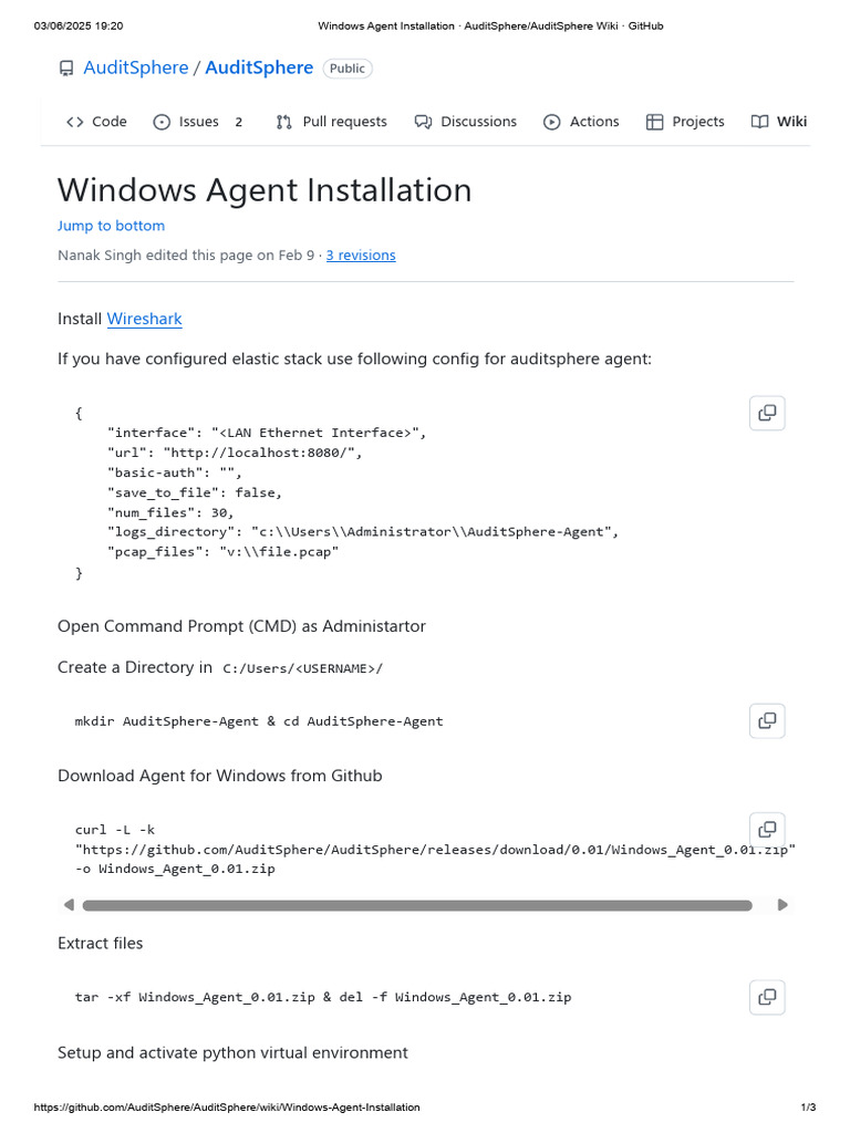 Windows Agent Setup for AuditSphere | PDF | Zip (File Format ...