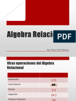 Algebra Relacional (Clase)