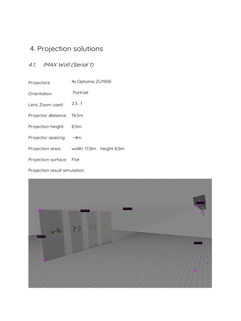 Projection Solutions for IMAX and Screens | PDF | Vision | Equipment
