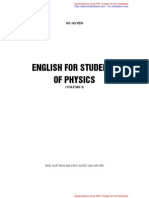 English For Students of Physics - Vol 1