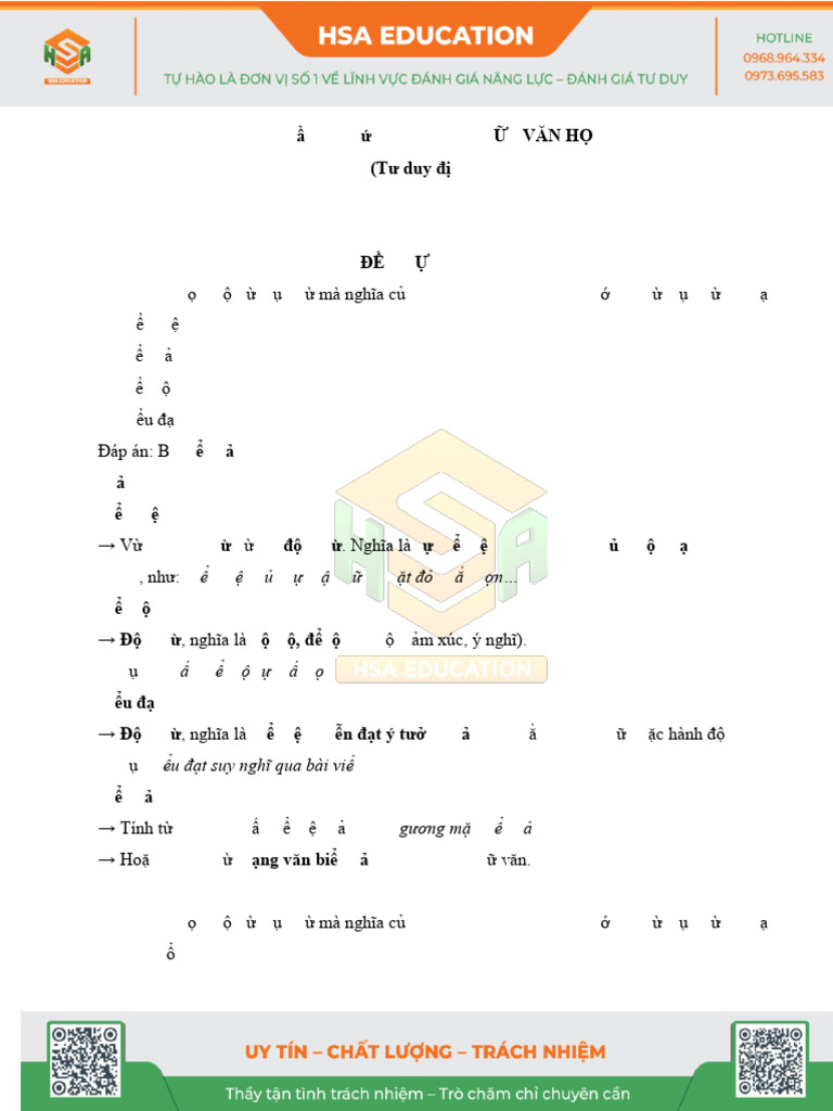 NH TNH - THC HNH 24 | PDF