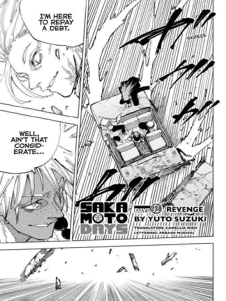 Chapter 238 - Sakamoto Daysokokokokokoko | PDF
