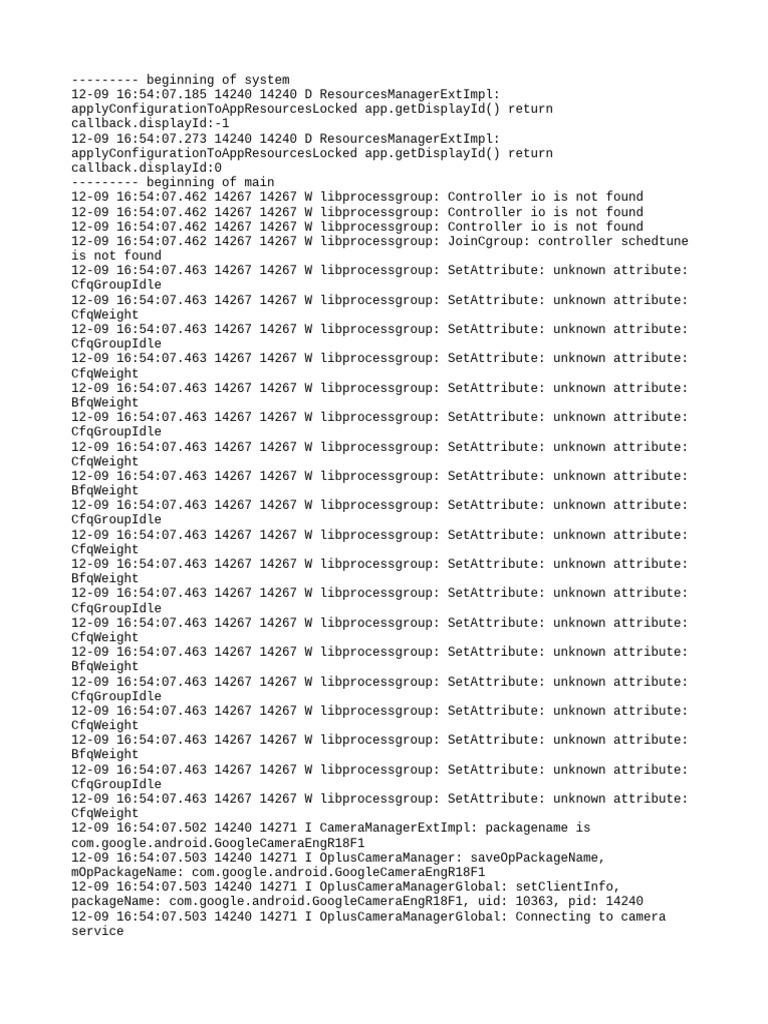 Log Cat 1765274047406 | PDF | Computing | System Software