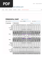 Online Periodontal Charting Guide | PDF | Periodontology | Dentistry