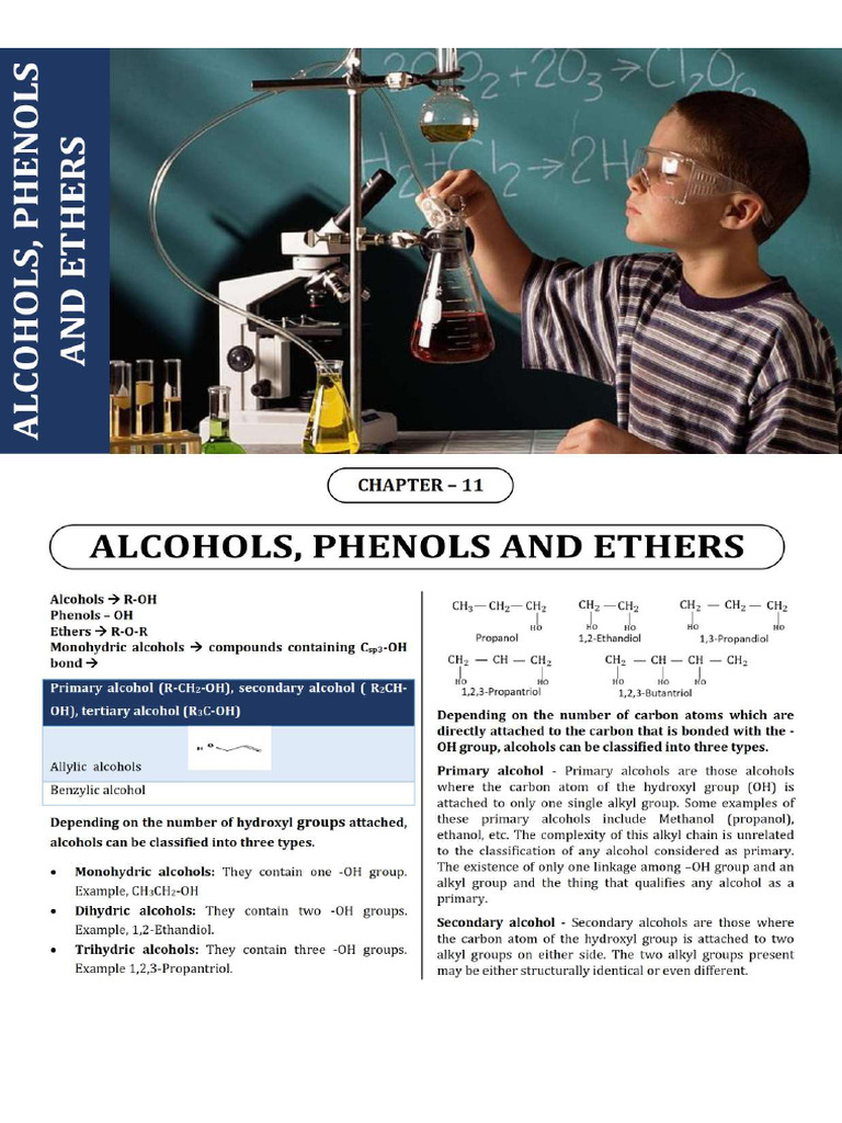Ques Alcohol Phenol Ethers | PDF