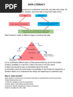 Understanding Data Literacy and Pyramid | PDF | Data | Literacy