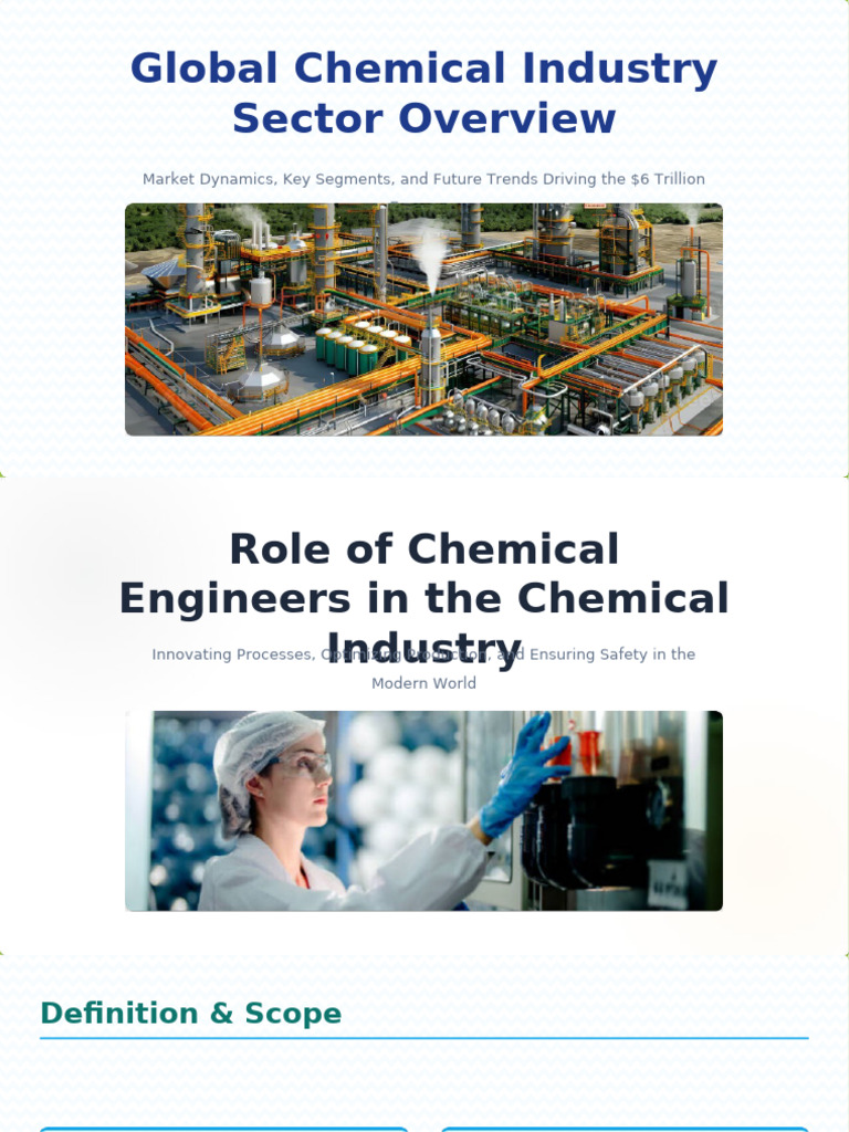 Chemical Industry Insights & Trends | PDF | Chemical Industry | Chemistry