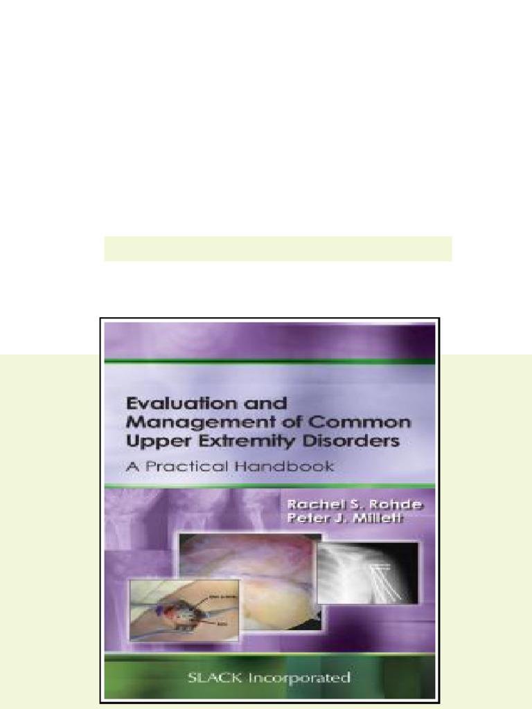 (Ebook) Evaluation and Management of Common Upper Extremity Disorders ...