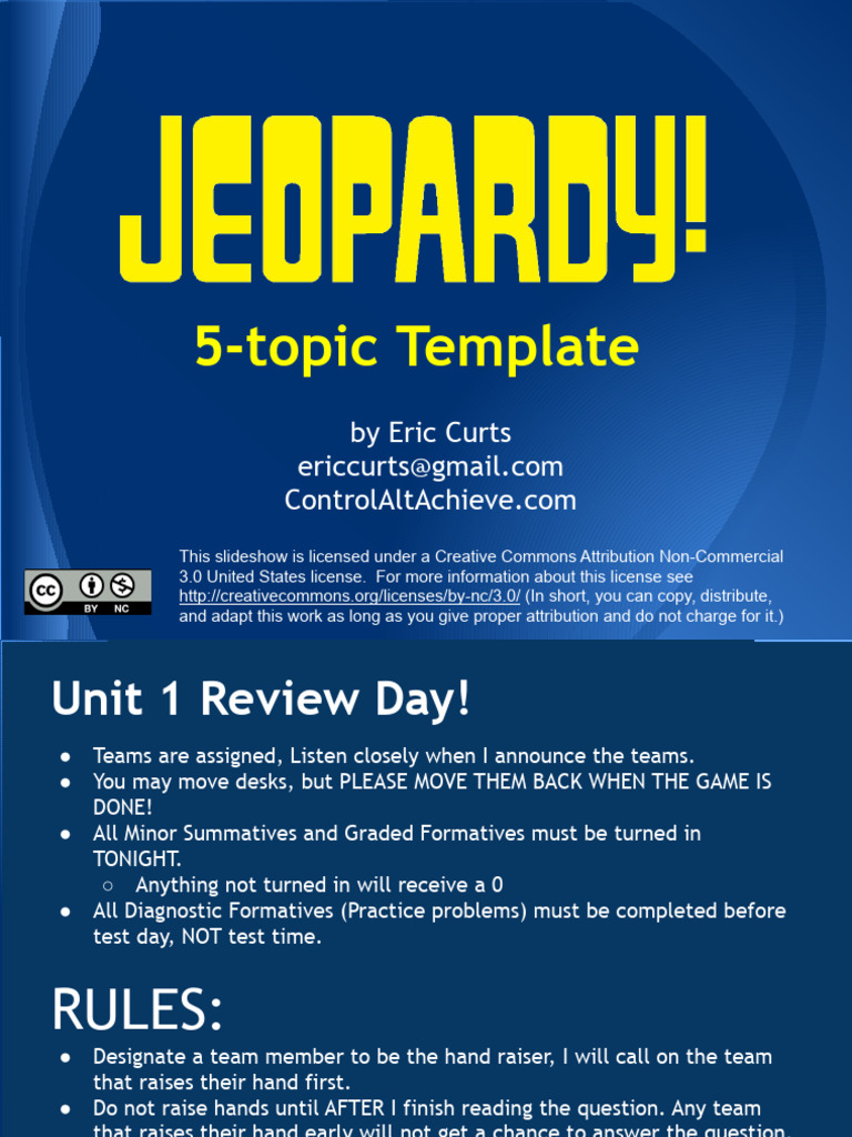 APCSA Unit 1 Jeopardy | PDF | Data Type | Boolean Data Type