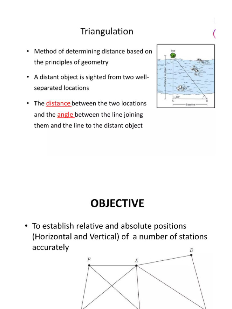 Triangulation Principles Explained | PDF