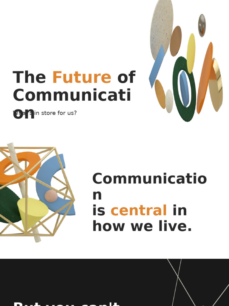 Future Trends in Communication Tools | PDF | Lecture | Online Chat