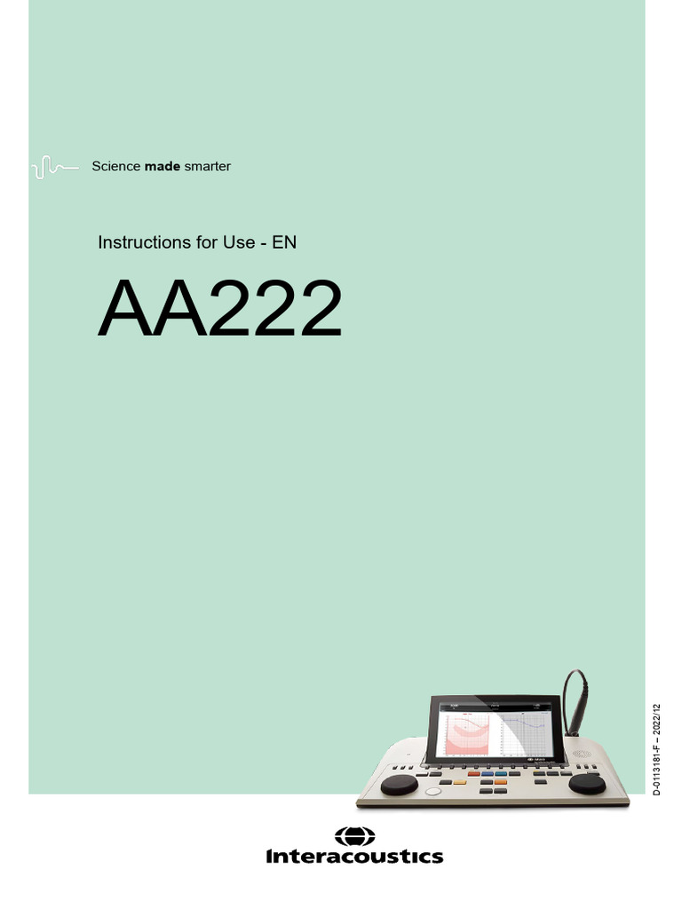 D-0113181-F 2022 12 Instructions For Use AA222 EN | PDF | Headphones ...