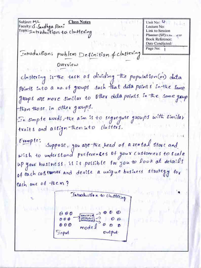 Handwritten Notes | PDF