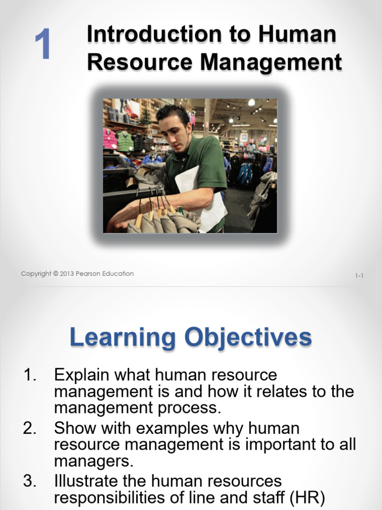 Ch 1 | PDF | Human Resources | Human Resource Management