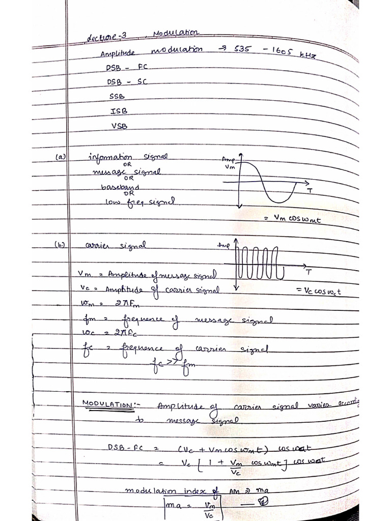 ADC Full Notes Sem4 | PDF