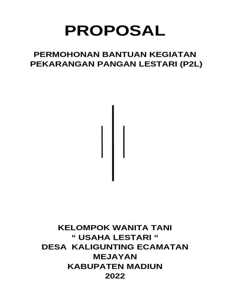 Proposal P2L Kelompok Wanita Tani Madiun | PDF