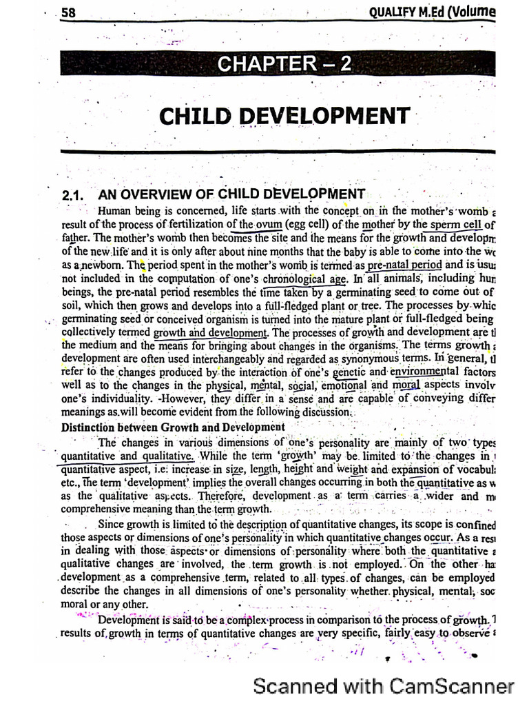 Child Development | PDF