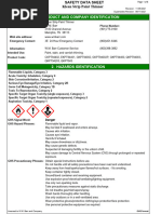 Klean Strip Odorless Mineral Spirits SDS | PDF | Personal Protective ...