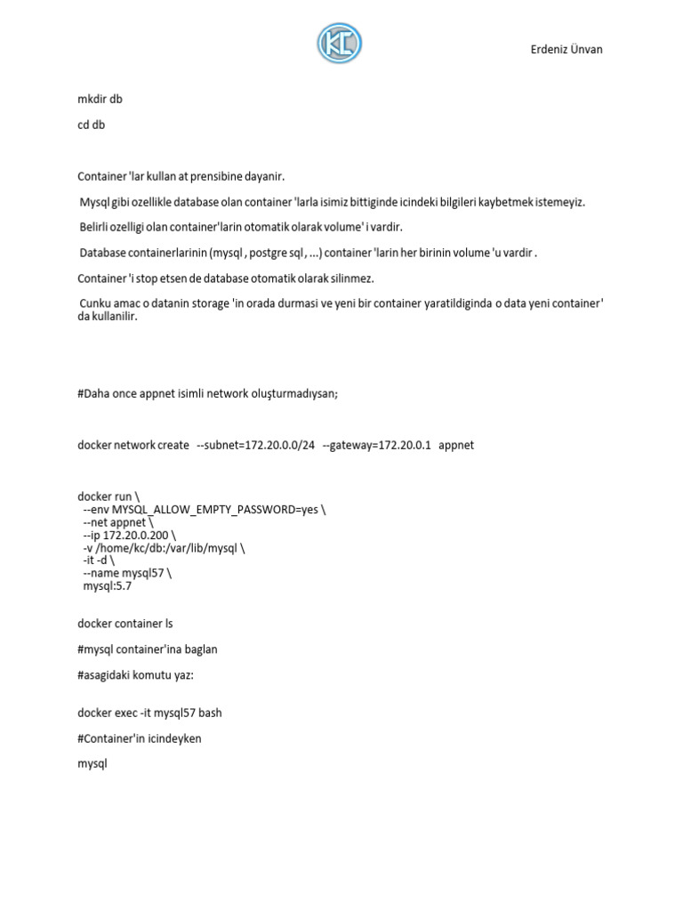 Docker Volume | PDF
