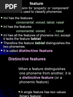 Download Phonology2 Features by MOHAMMAD AGUS SALIM EL BAHRI SN9654460 doc pdf