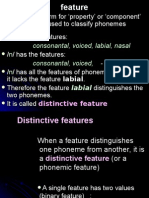 Phonology.2 Features