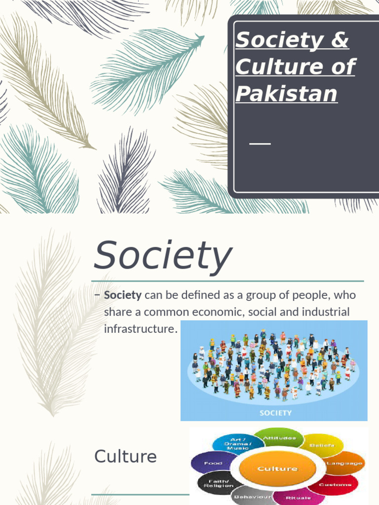 Overview of Pakistan's Society and Culture | PDF | Pakistan | Society