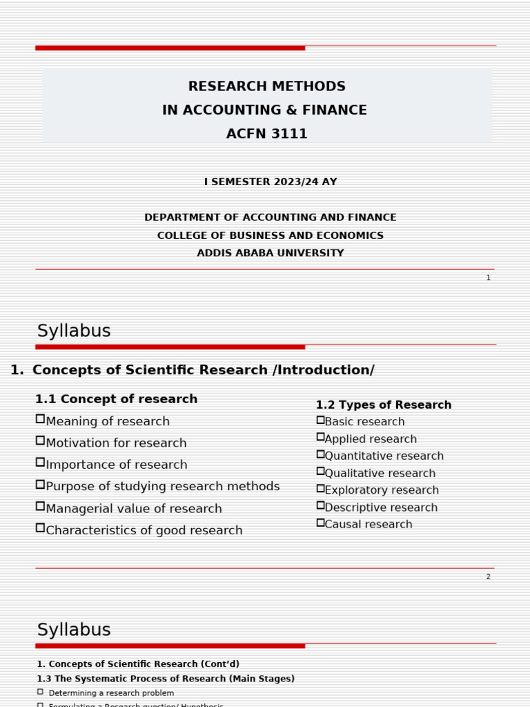 Research Methods in Accounting & Finance | PDF | Science | Knowledge