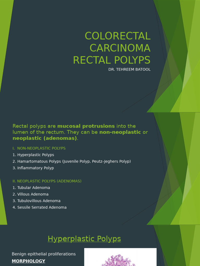 Colorectal Carcinoma | PDF | Adenoma | Colorectal Cancer