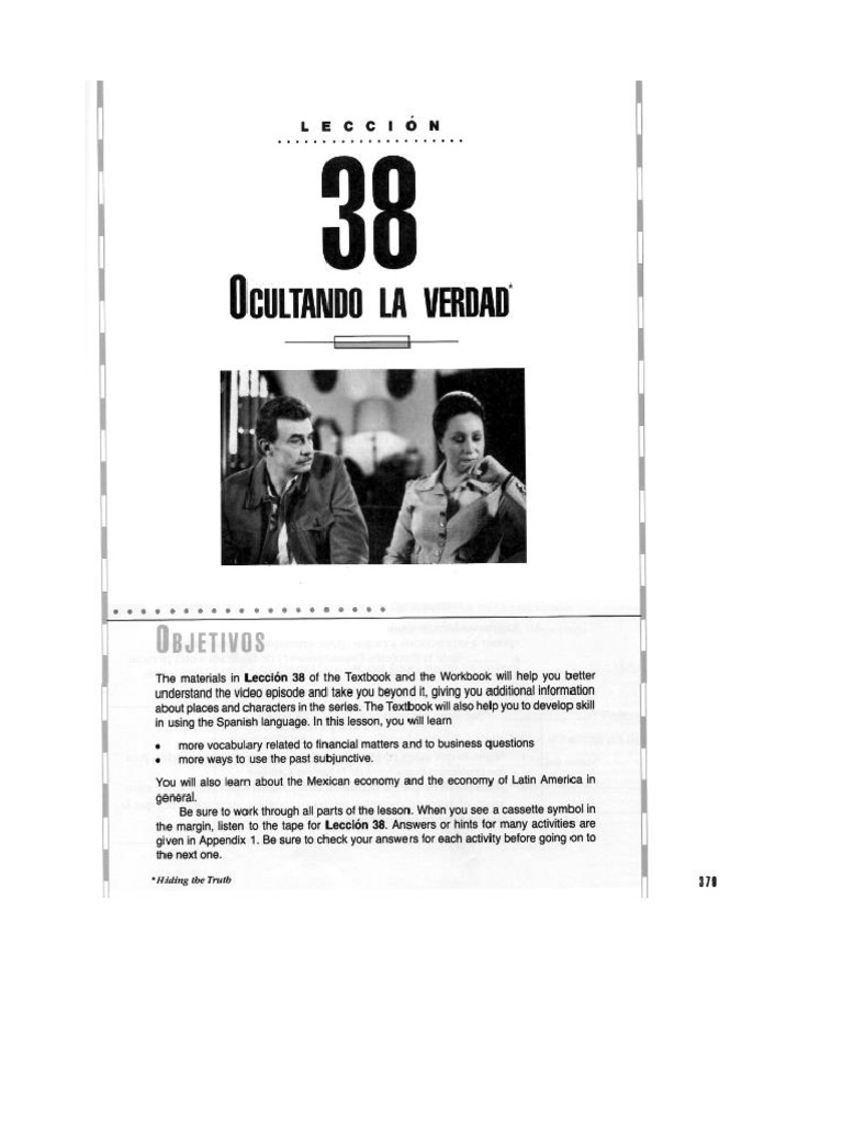 Destinos ch38 | PDF