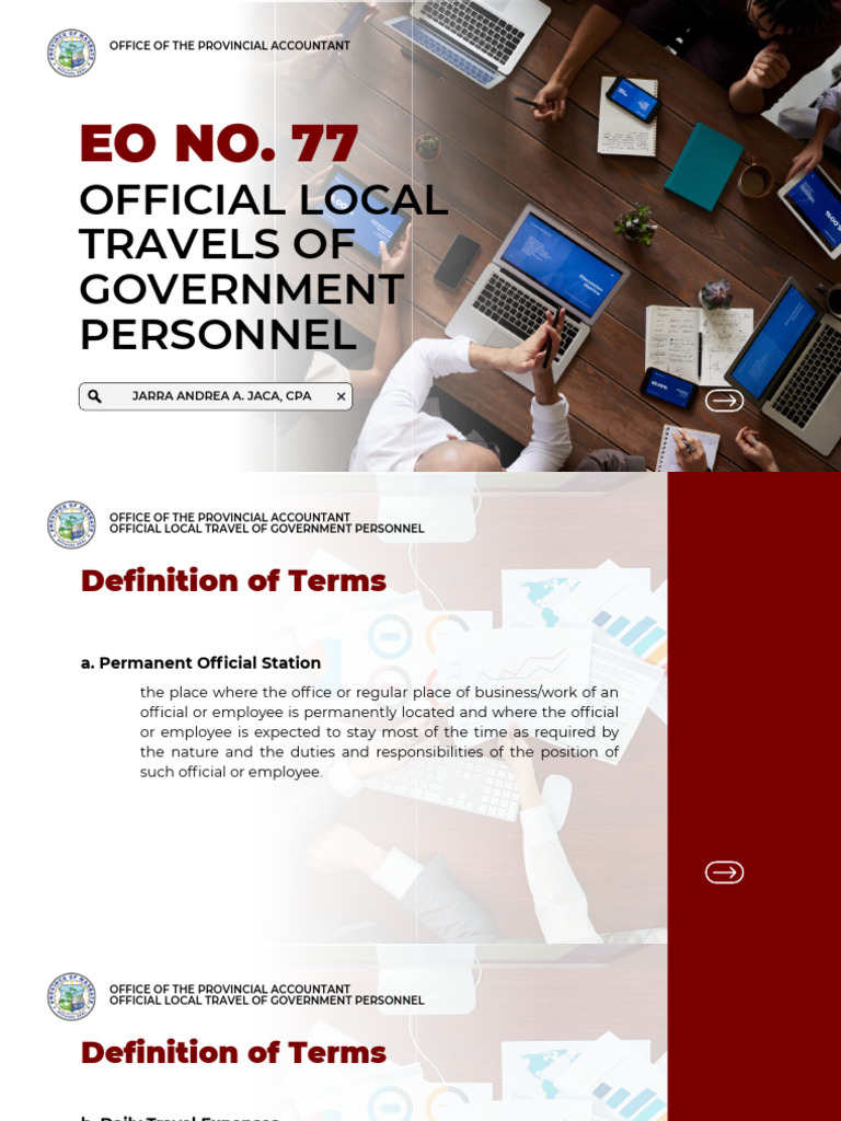 Official Local Travel Guidelines for Government Personnel | PDF