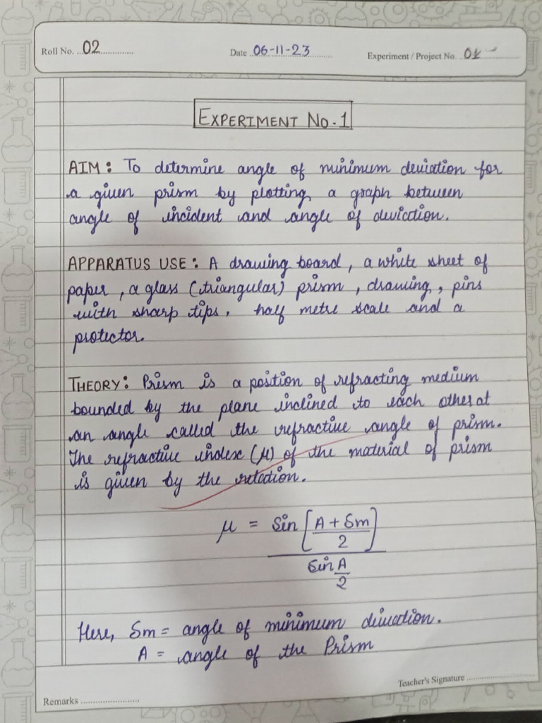 Physics - Lab Manual | PDF