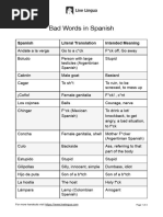 Romanian Swear Words and Insults | PDF | Human Sexuality | Sex