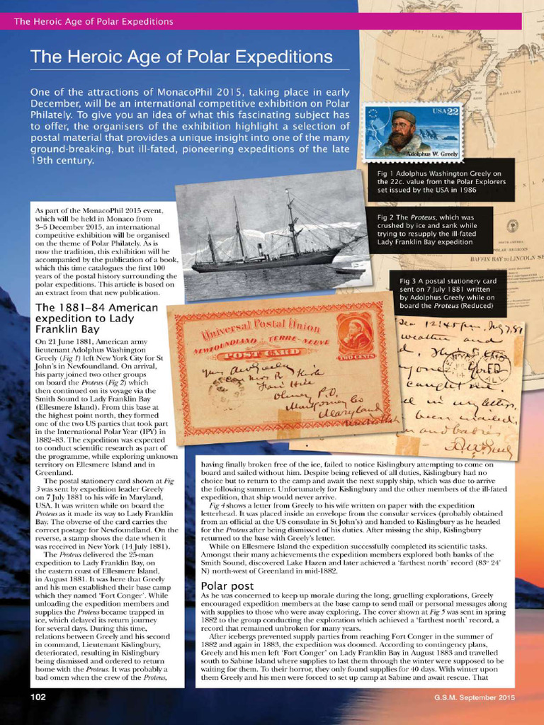 Arctique - 1881-1884 - Greely Expedition | PDF