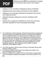 Epidemiology Review Questions