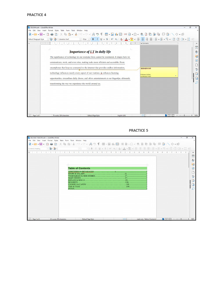 Ls1 Practicals | PDF