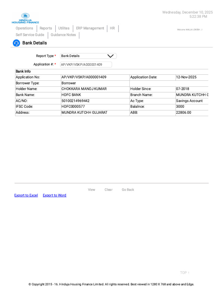 Hinduja Housing Finance Limited | PDF