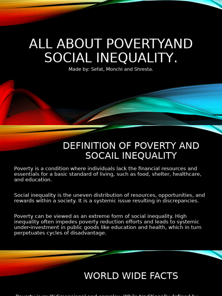 All About Poverty and Social Inequality | PDF | Poverty | Poverty ...