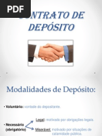 CONTRATO DE DEPÓSITO - SLIDE