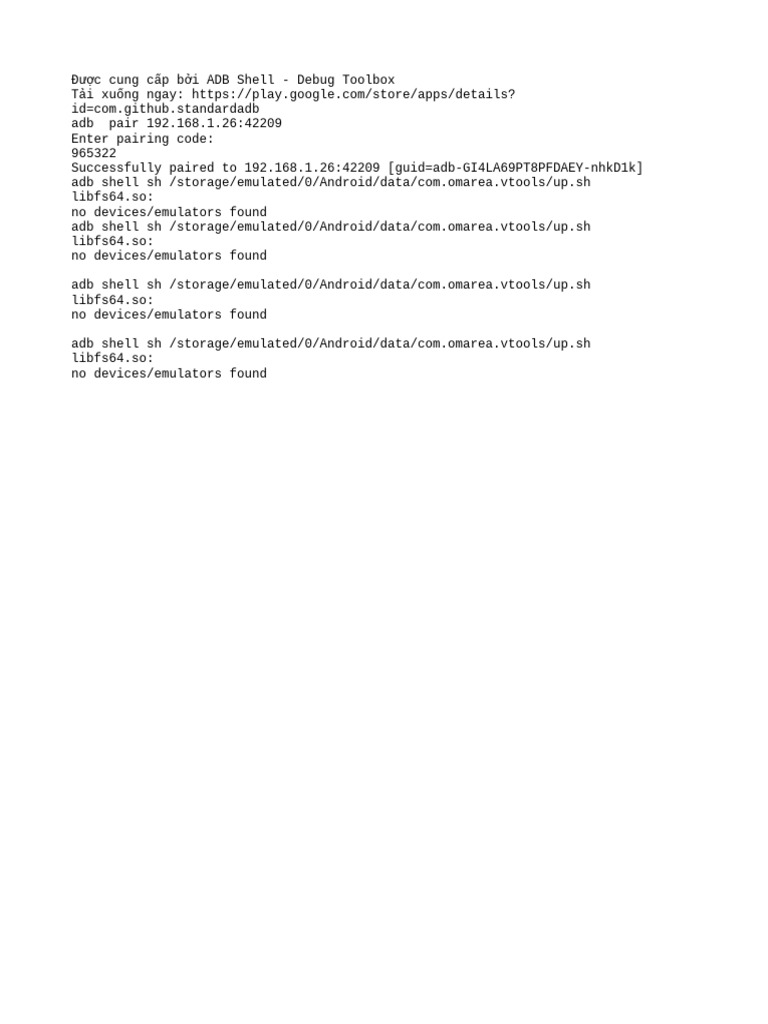 ADB Shell Debug Toolbox Guide | PDF