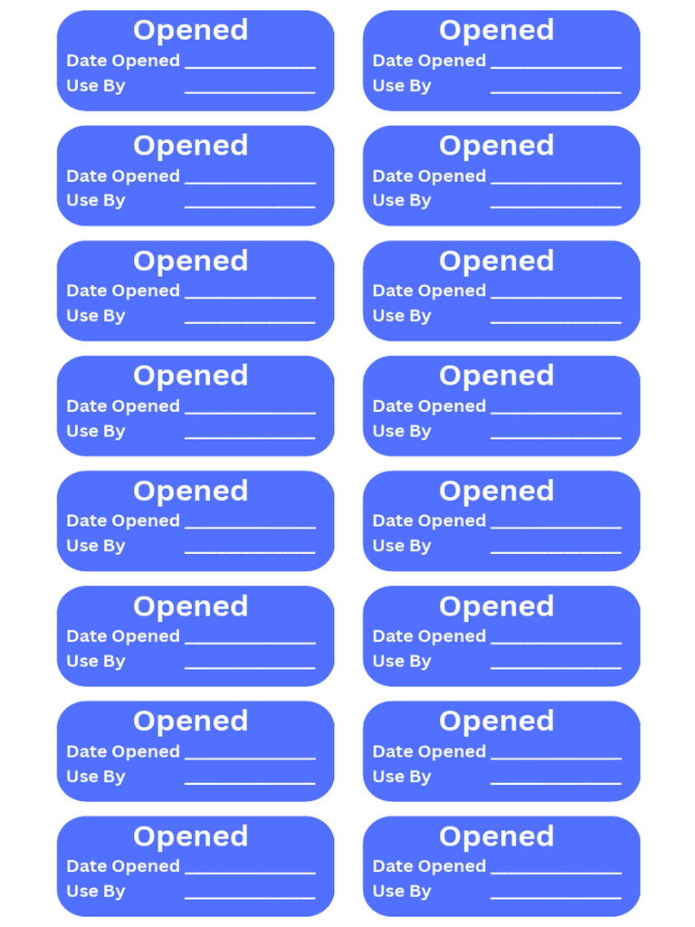 Date Opened | PDF