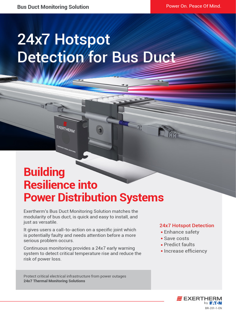 Bus Duct Thermal Monitoring Solution | PDF | Duct (Flow) | Electrical ...