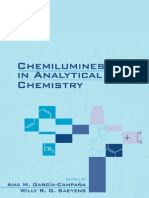 Chemioluminescence in Analytical Quemestry