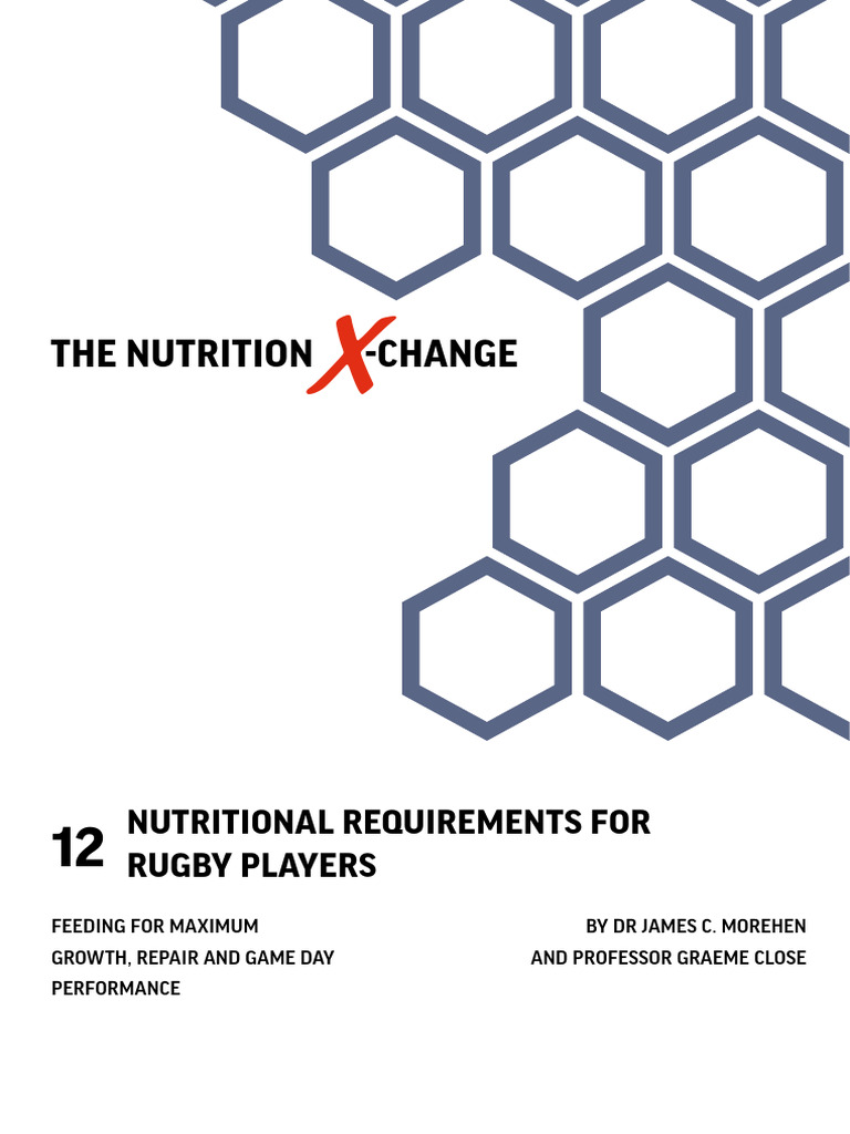 Rugby Players' Nutritional Needs Explained | PDF | Glycemic Index | Meal