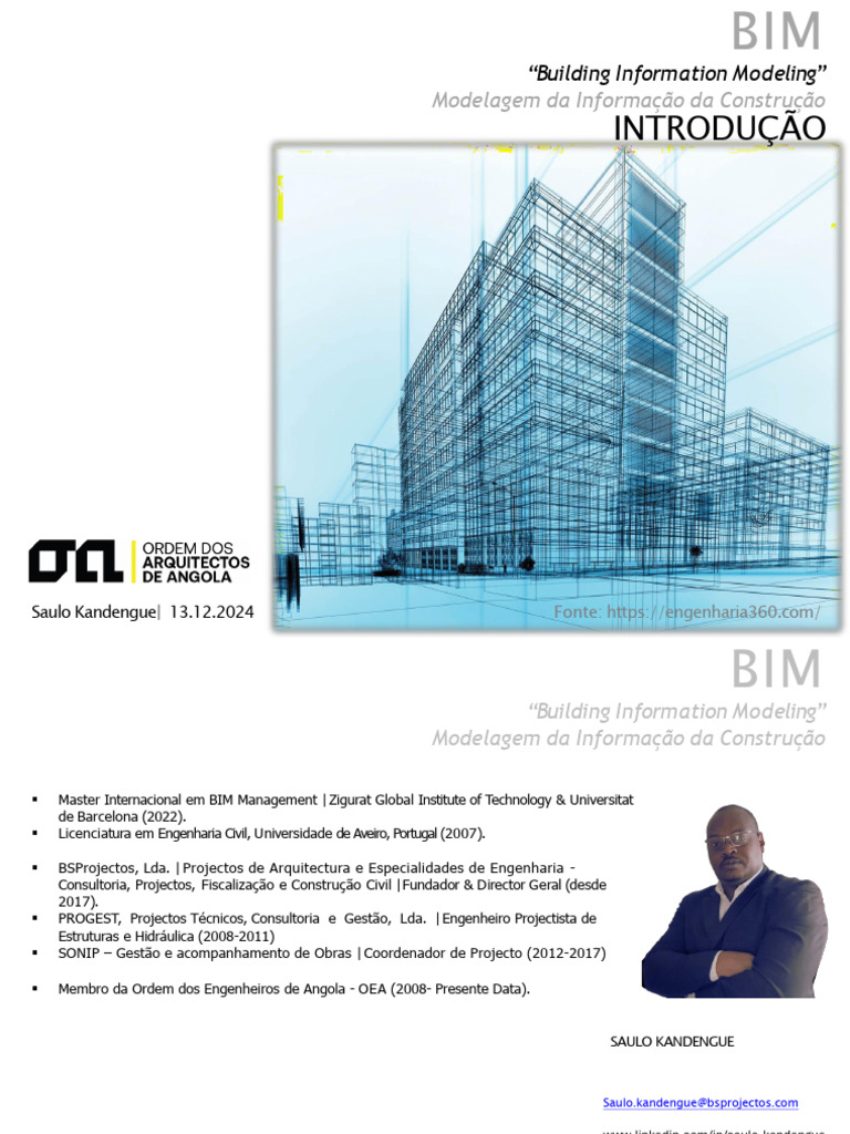 Introdução ao BIM na Construção | PDF | BIM | Engenharia