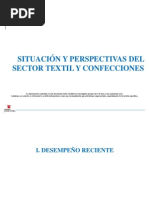 Textil Informe de Apoyo 2012